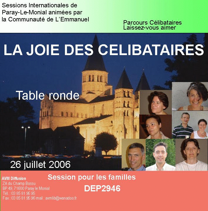 Table ronde : La joie des Clibataires - Cliquez sur l'Image pour la Fermer