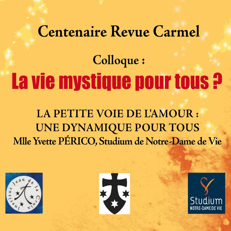 La petite voie de l'amour : une dynamique pour tous - Cliquez sur l'Image pour la Fermer