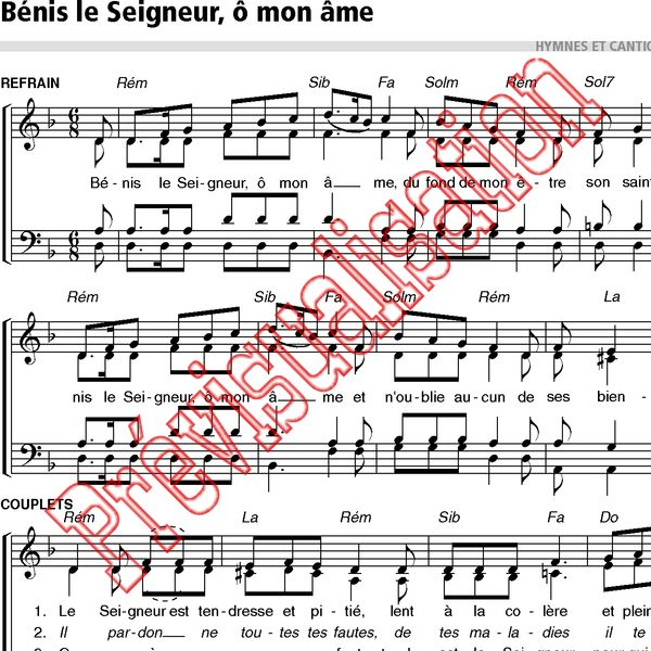 Benis Le Seigneur O Mon Ame A Communaute De L Emmanuel Ref P000145 Produit Original Editions Emmanuel 08 05 5 48 Eur