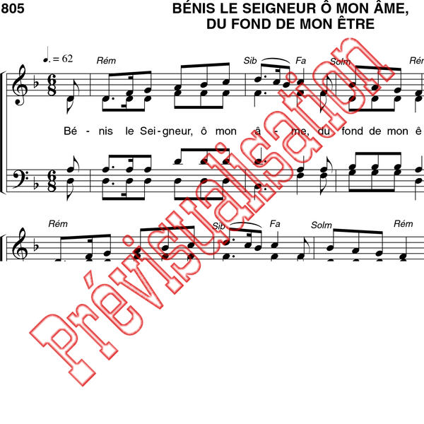 Benis Le Seigneur O Mon Ame A Communaute De L Emmanuel Ref P000145 Produit Original Editions Emmanuel 08 05 5 48 Eur