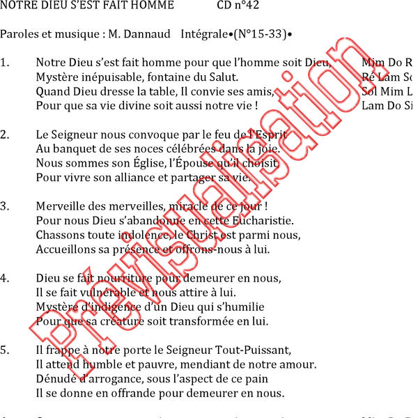 Notre Dieu S Est Fait Homme Marc Dannaud Ref P000373 Produit Original Editions Emmanuel 15 33 3 59 Eur