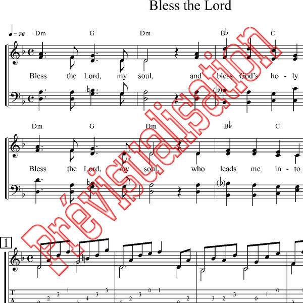 bless the lord my soul taize pdf 27