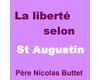 La libert selon St Augustin