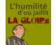 L'humilit prcde la gloire