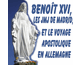 Benot XVI : JMJ 2011 et voyage en Allemagne