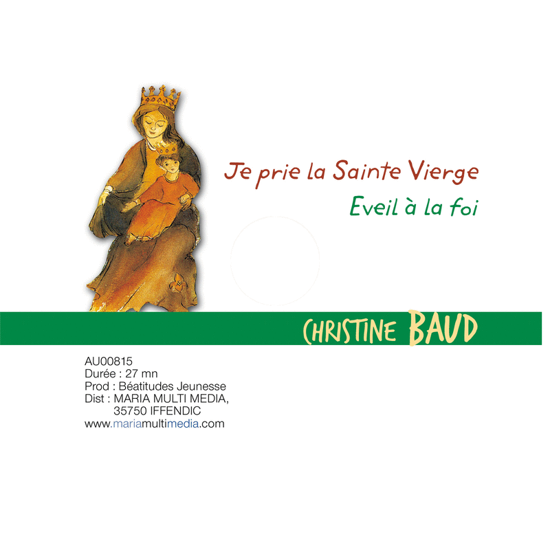 Je prie la Sainte Vierge - Cliquez sur l'Image pour la Fermer
