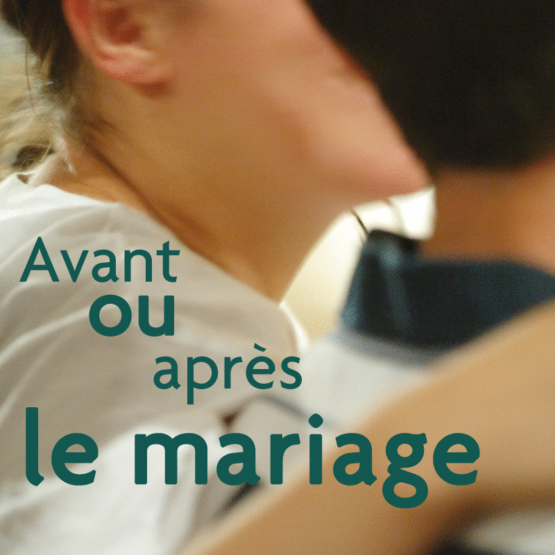 Avant ou aprs le mariage - Cliquez sur l'Image pour la Fermer