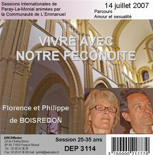 Vivre avec notre fcondit - Cliquez sur l'Image pour la Fermer