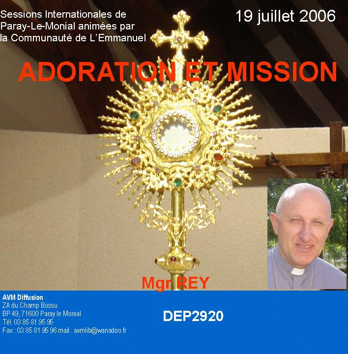 Adoration et mission - Cliquez sur l'Image pour la Fermer