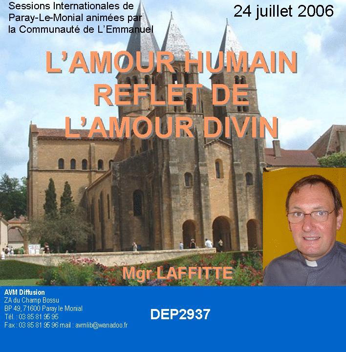 L'amour humain : reflt de l'amour divin - Cliquez sur l'Image pour la Fermer