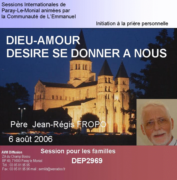 Dieu-Amour dsire se donner  nous - Cliquez sur l'Image pour la Fermer