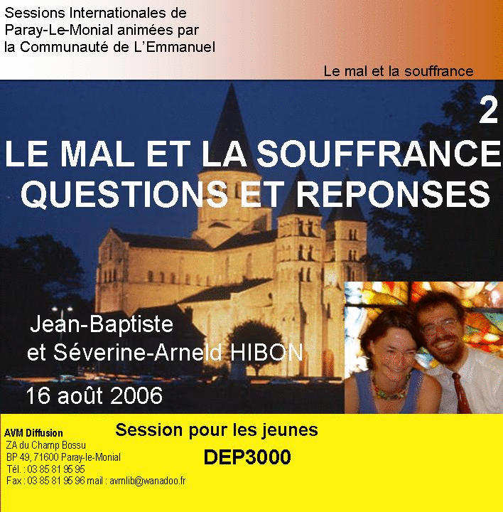 Le mal et la souffrance (questions/rponses) - Cliquez sur l'Image pour la Fermer