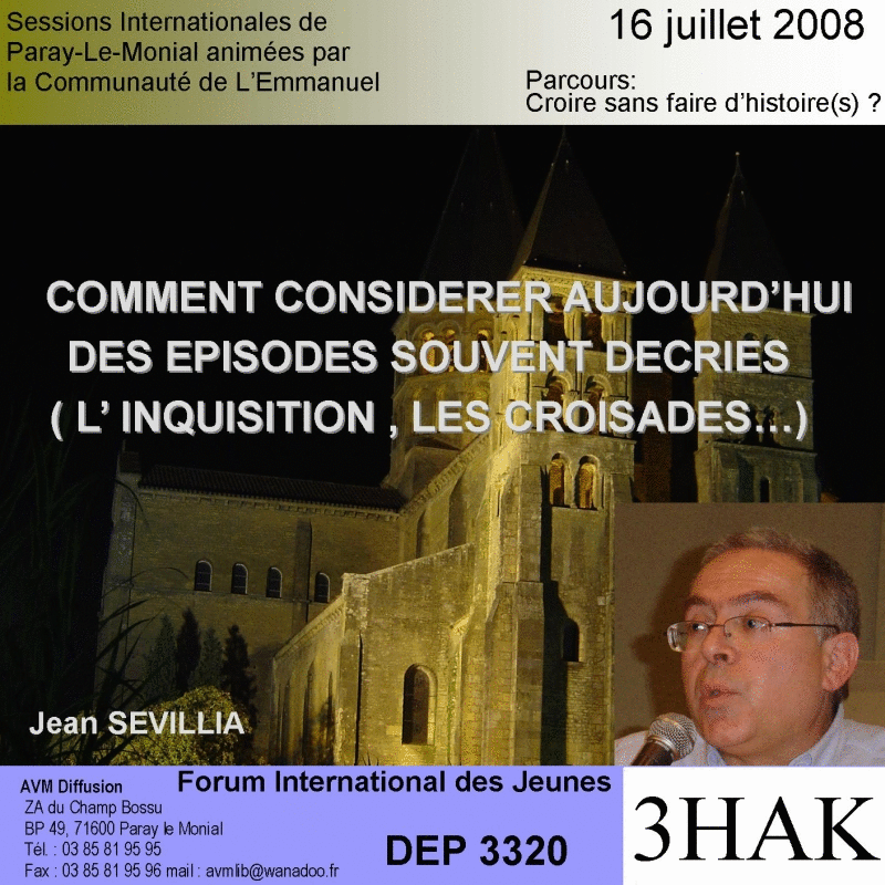 Rtablir l'Histoire : Inquisition, Croisades - Cliquez sur l'Image pour la Fermer