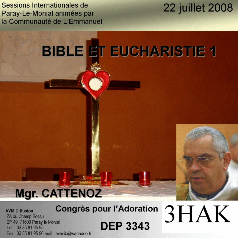 Bible et Eucharistie - Cliquez sur l'Image pour la Fermer