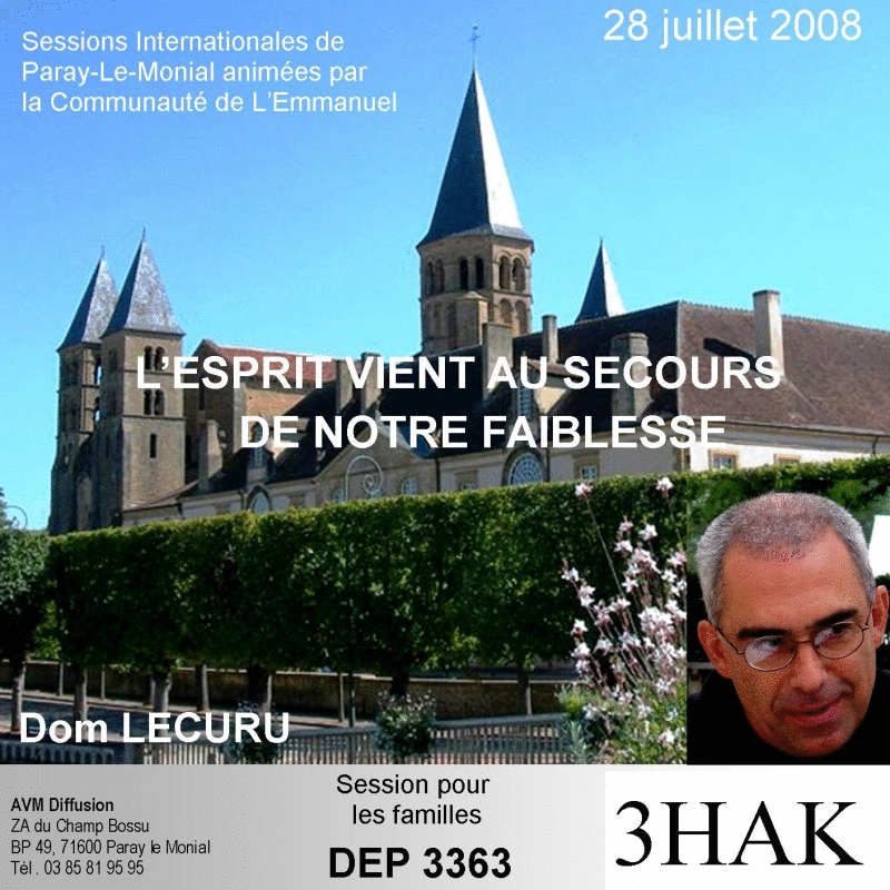 L'Esprit-Saint au secours de notre faiblesse - Cliquez sur l'Image pour la Fermer