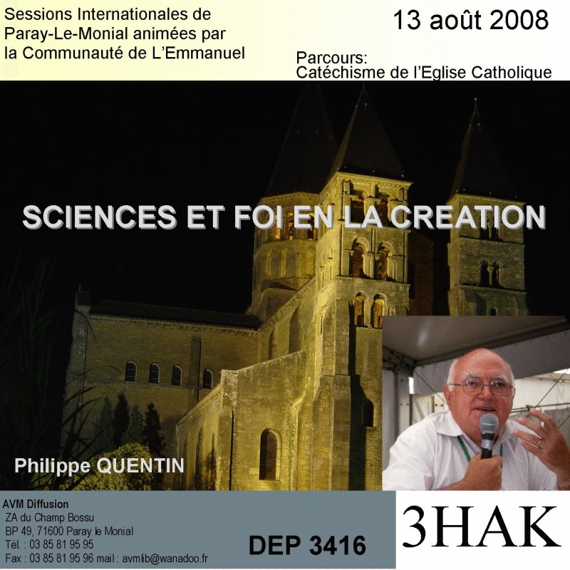 Sciences et foi en la cration - Cliquez sur l'Image pour la Fermer