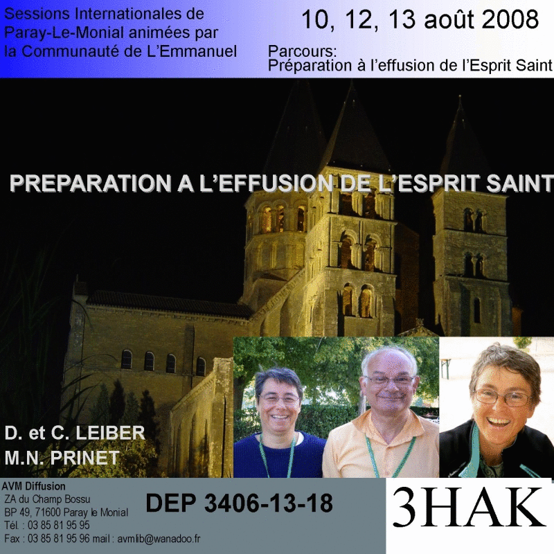 Prparation  l'effusion de l'Esprit Saint 1  3 - Cliquez sur l'Image pour la Fermer