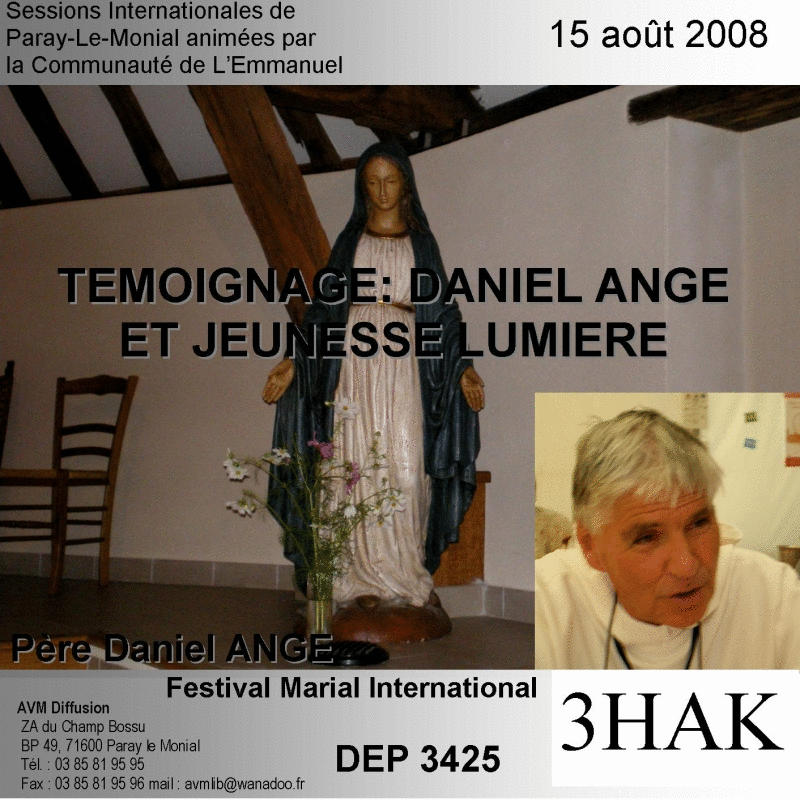 Tmoignage de Jeunesse Lumire - Cliquez sur l'Image pour la Fermer