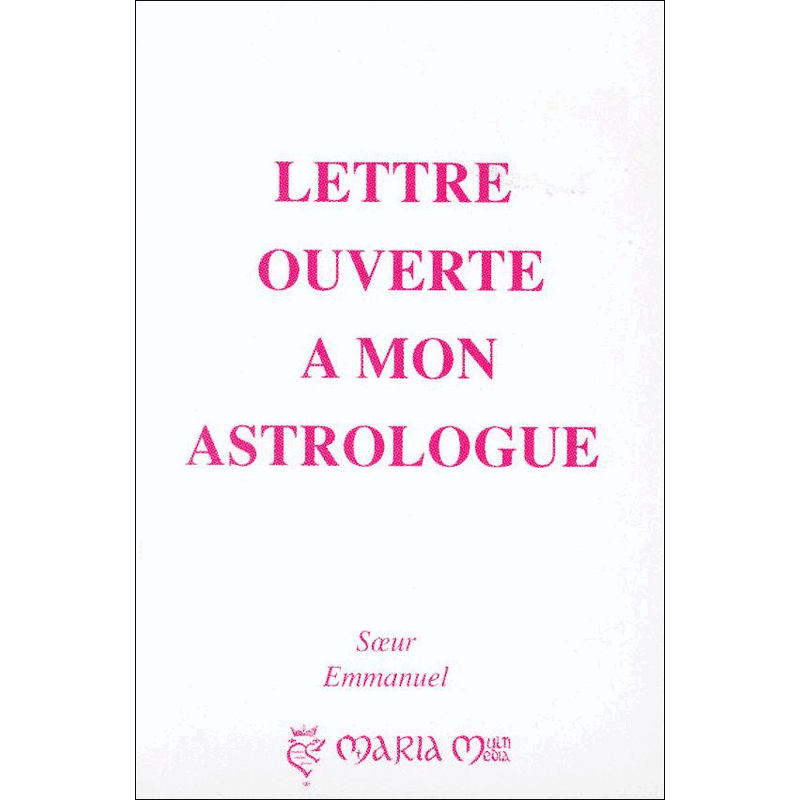 Lettre ouverte  mon astrologue - Cliquez sur l'Image pour la Fermer