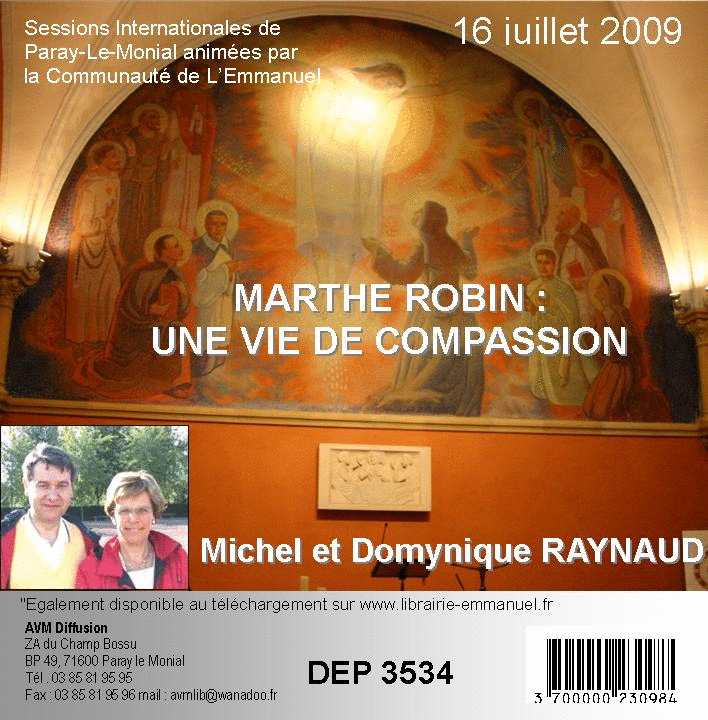 Marthe Robin : une vie de compassion - Cliquez sur l'Image pour la Fermer