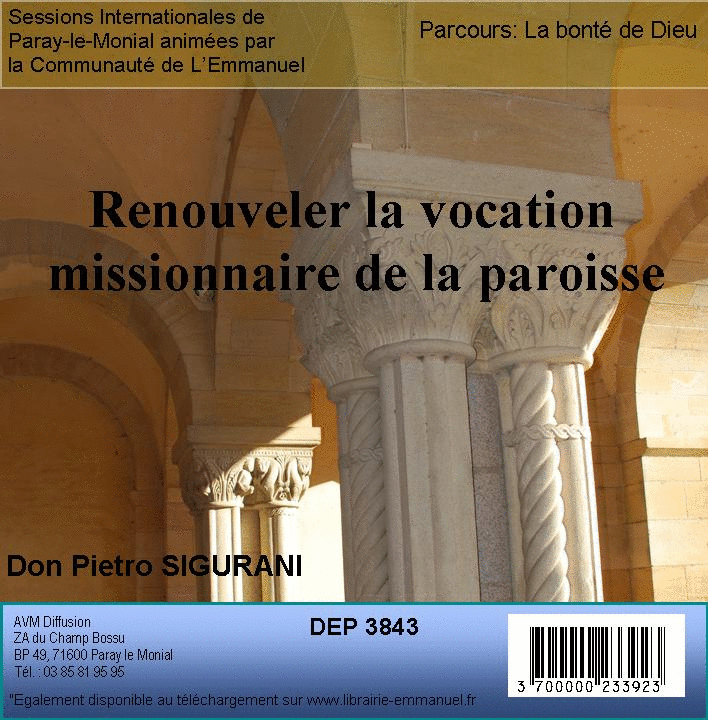 Renouveller la vocation missionnaire de la paroisse - Cliquez sur l'Image pour la Fermer