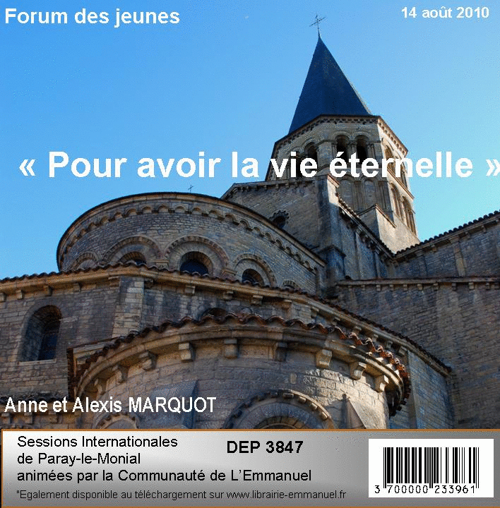 Pour avoir la vie ternelle - Cliquez sur l'Image pour la Fermer