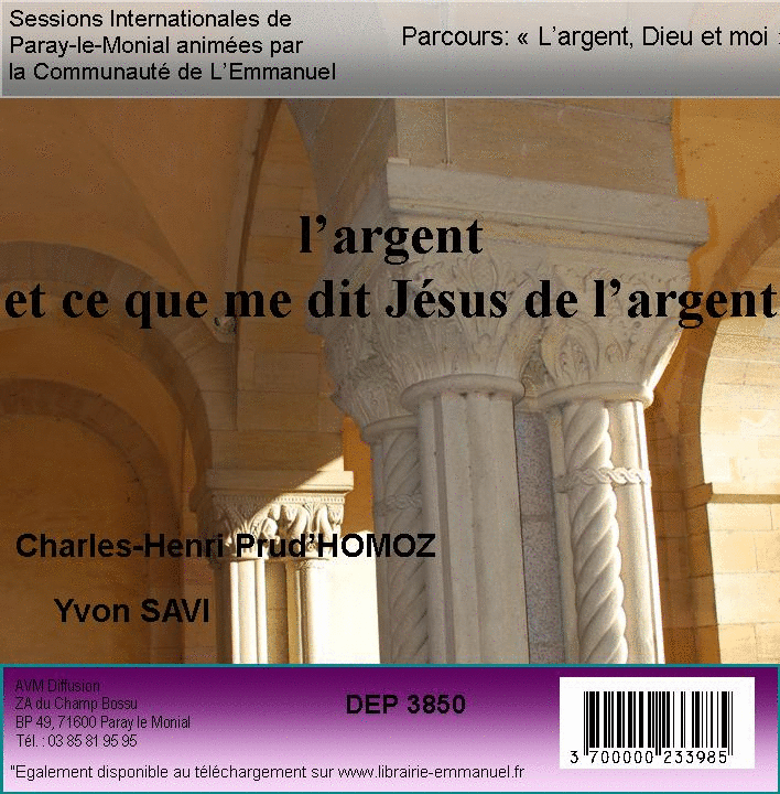 Ce que dit Jsus de l'argent - Cliquez sur l'Image pour la Fermer