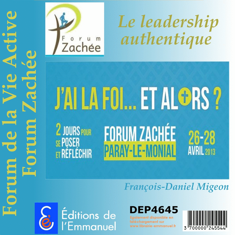 Le leadership authentique - Cliquez sur l'Image pour la Fermer