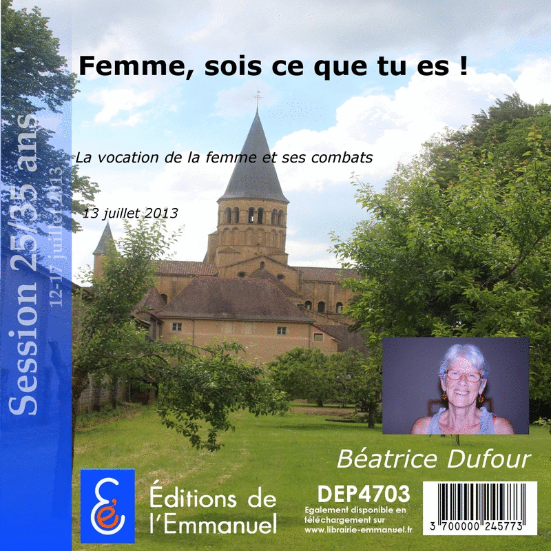 Femme, sois ce que tu es ! 1  3 - Cliquez sur l'Image pour la Fermer