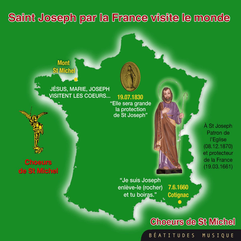 Saint Joseph par la France visite le monde - Cliquez sur l'Image pour la Fermer