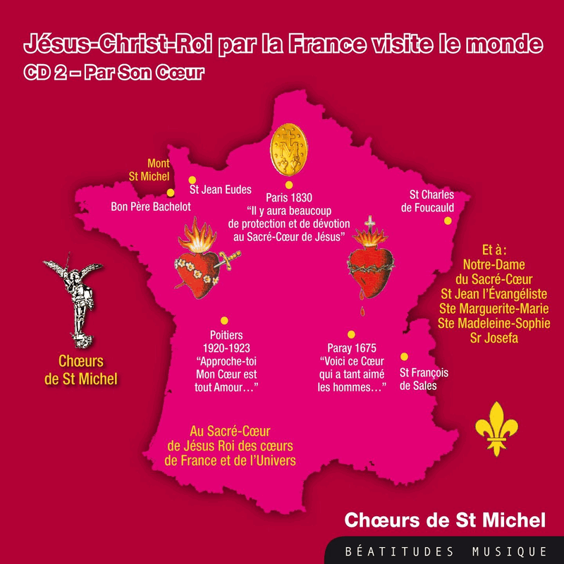 Jsus-Christ Roi par la France visite le monde - Par son Coeur - Cliquez sur l'Image pour la Fermer