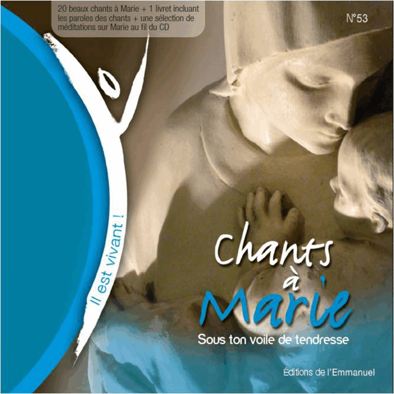 Chants  Marie : Sous ton voile de tendresse - Cliquez sur l'Image pour la Fermer