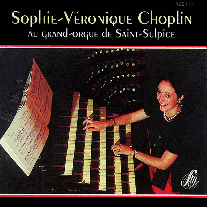 Sophie-Vronique Choplin au grand orgue de Saint-Sulpice - Cliquez sur l'Image pour la Fermer