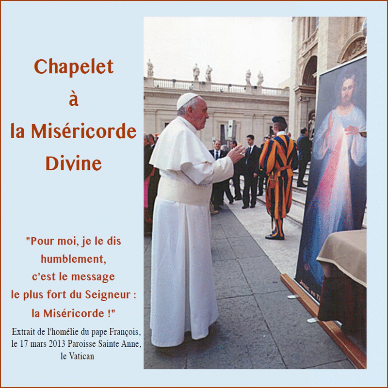 Chapelet  la Misricorde Divine - Cliquez sur l'Image pour la Fermer