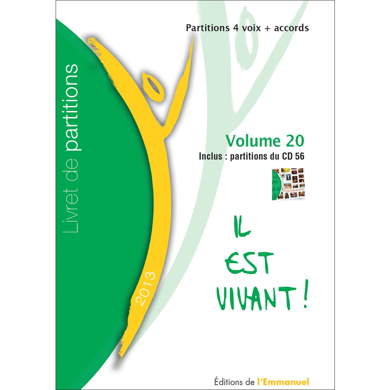 Livret de partitions - Vol 20 - Cliquez sur l'Image pour la Fermer