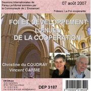 Foi et dveloppement : l'enjeu de la coopration