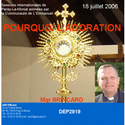 Pourquoi l'adoration ?