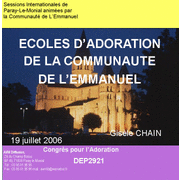 Ecoles d'adoration de la Communaut de l'Emmanuel