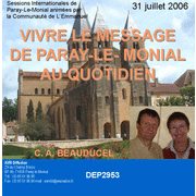 Vivre le message de Paray-le-Monial au quotidien