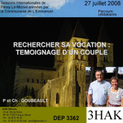 Rechercher sa vocation : tmoignage d'un couple