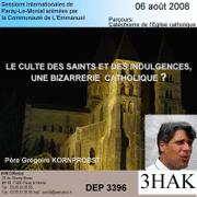 Le culte des saints et des indulgences