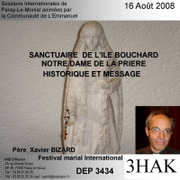Sanctuaire de l'Ile Bouchard : Notre Dame de la Prire
