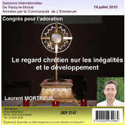 Le regard chrtien sur les ingalits et le dveloppement