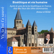 Biothique et vie humaine 1&2
