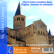 Vivre notre vocation dans lEglise : mission et saintet