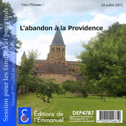 L'abandon  la divine Providence