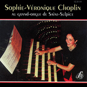 Sophie-Vronique Choplin au grand orgue de Saint-Sulpice