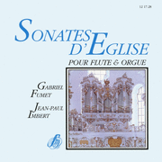Sonates d'Eglise pour flte et orgue
